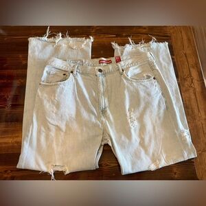 Vintage Aeropostale Men’s Light Wash Distressed Men's Jeans Size 38/32